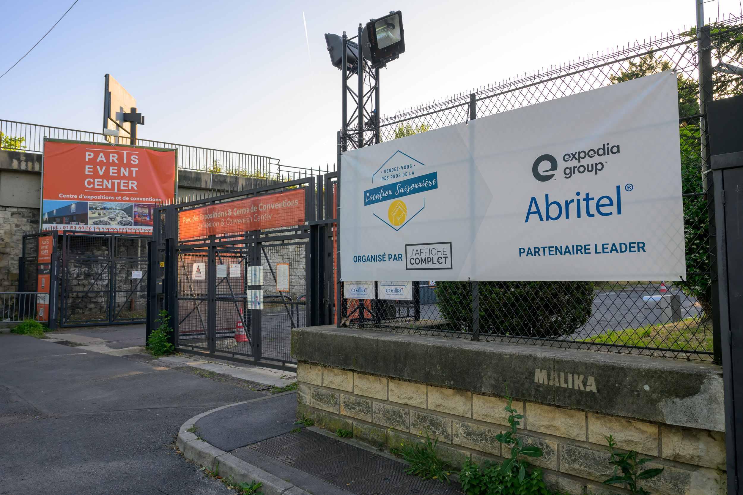 préparatif du salon