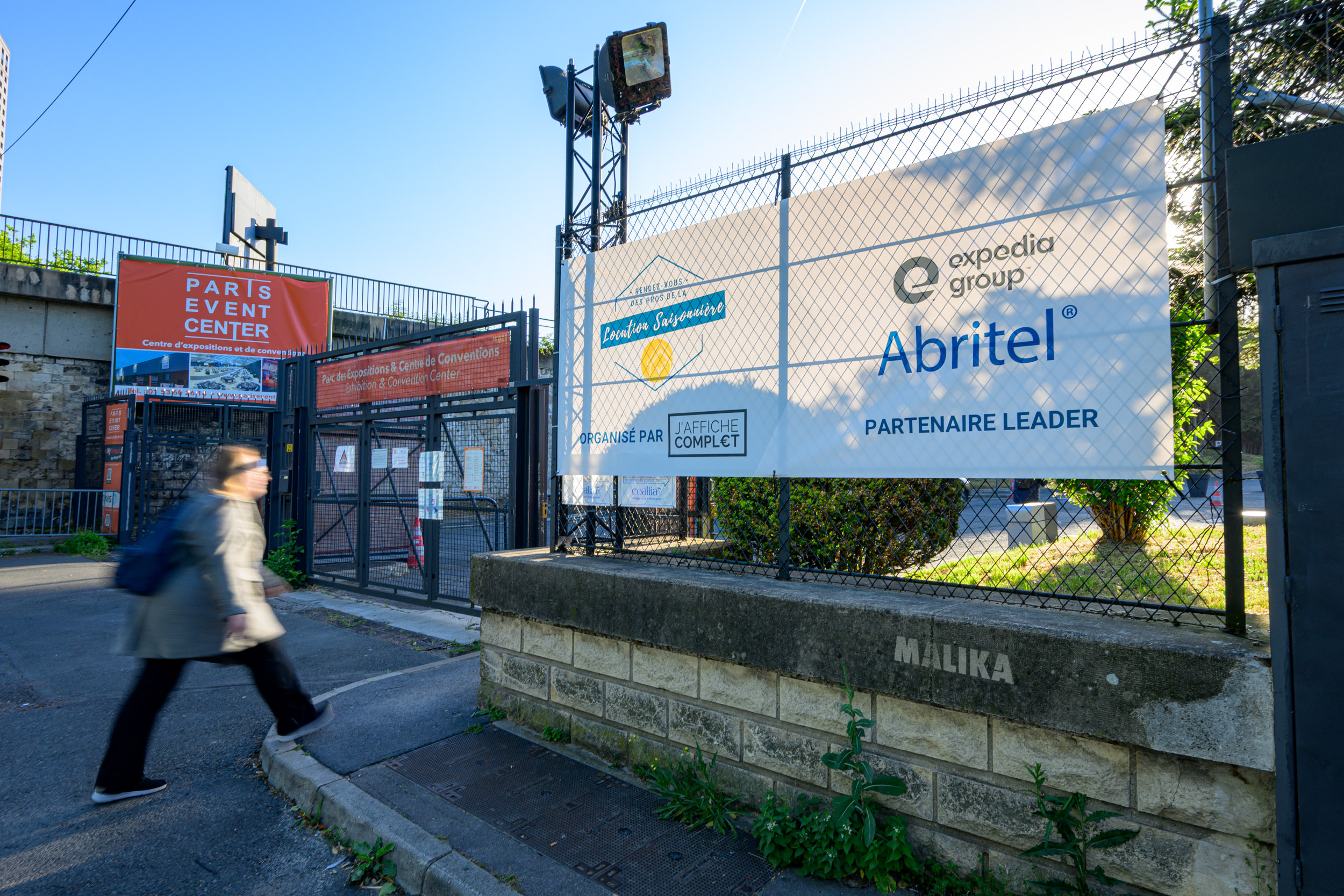 arrivee des visiteurs